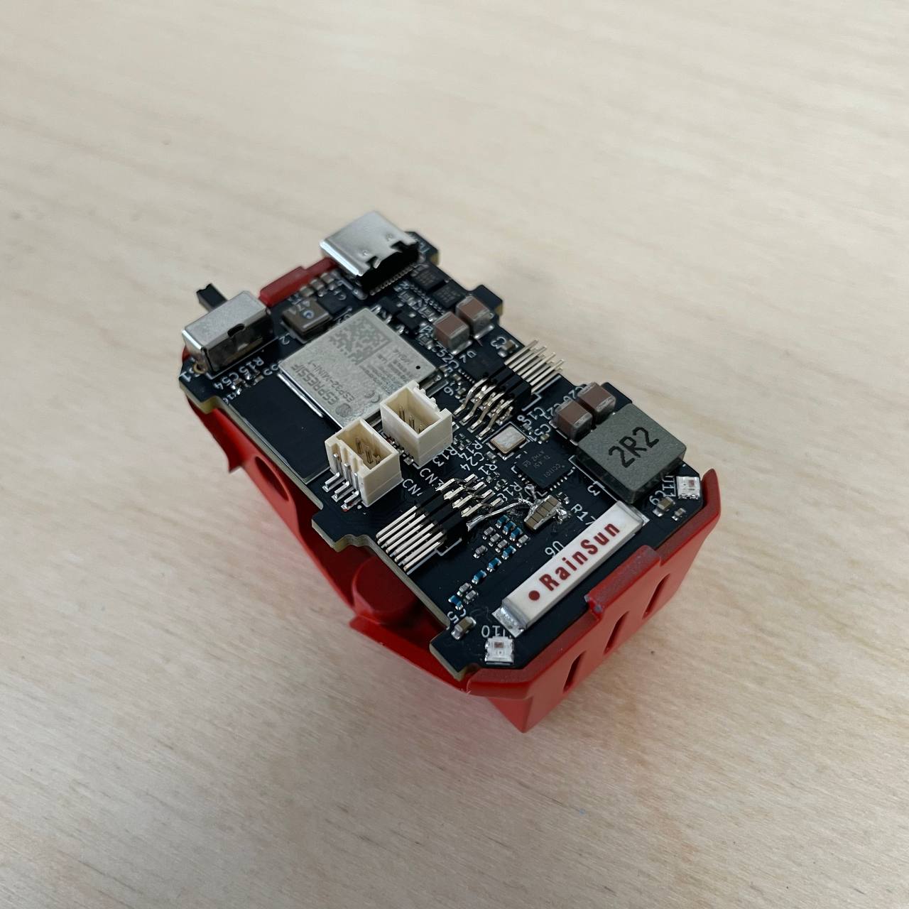 Place main board into casing