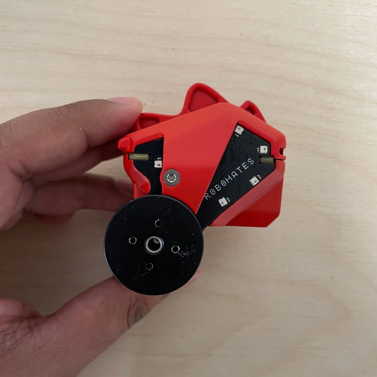 Slide top shell and bolt right side